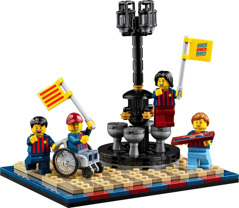 LEGO Icons 40485 FC Barcelona Celebration set
