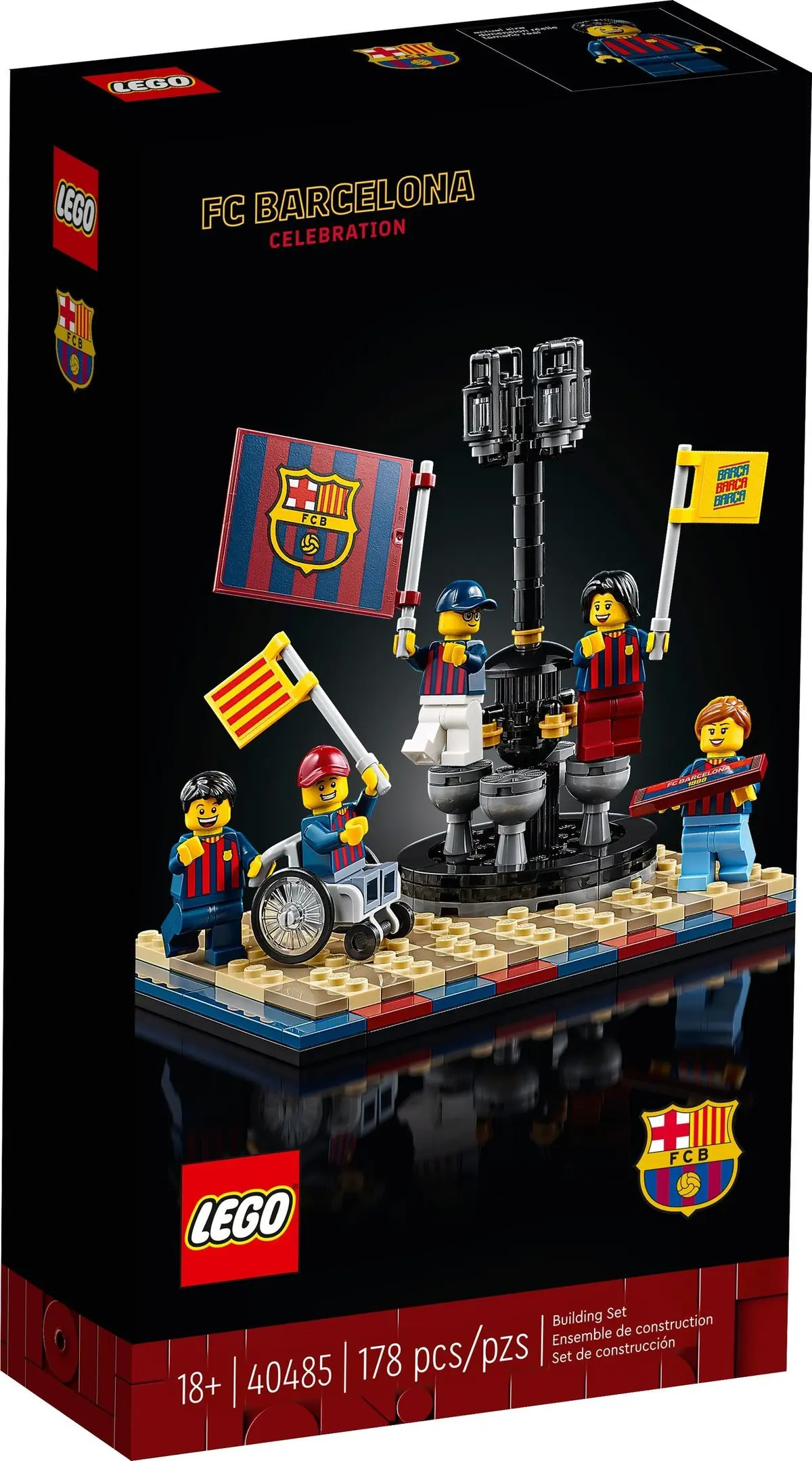 LEGO Icons 40485 FC Barcelona Celebration set, image 2