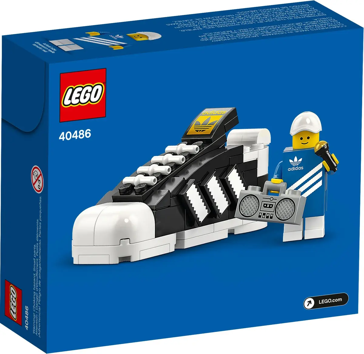 LEGO Icons 40486 Mini Adidas Originals Superstar set, image 3