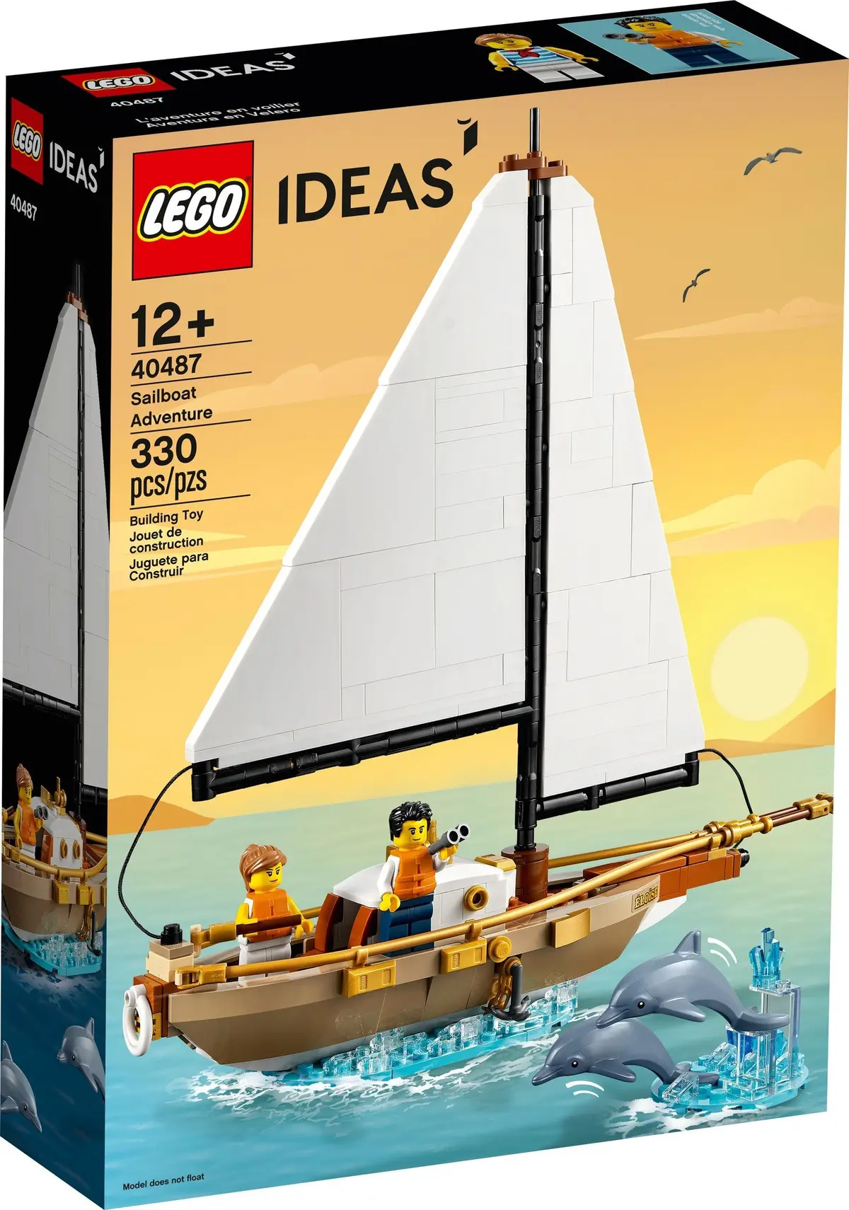 LEGO Ideas 40487 Sailboat Adventure set, image 2