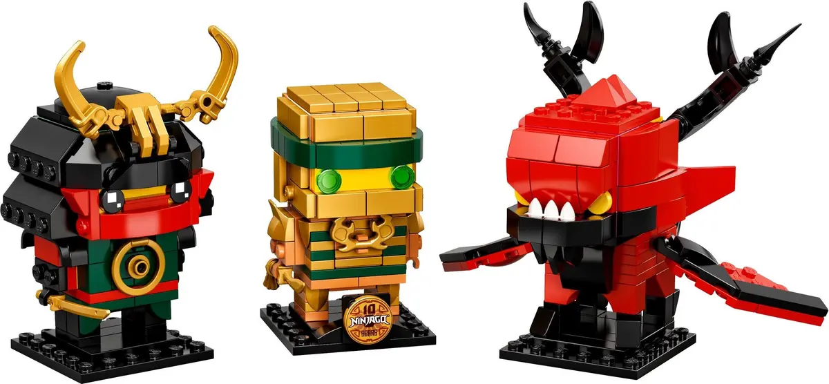 LEGO BrickHeadz 40490 NINJAGO 10 set