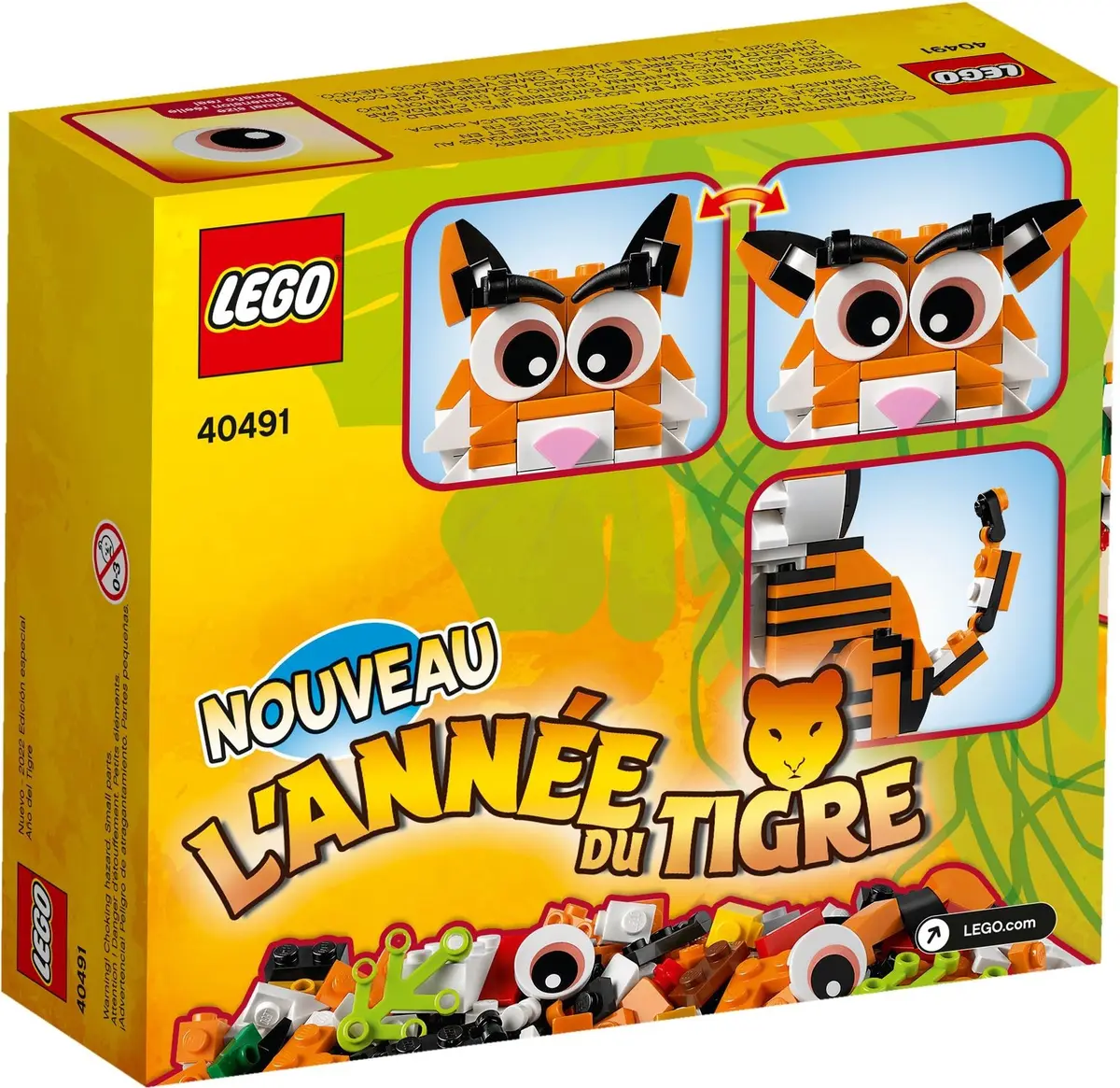 LEGO Seasonal 40491 Year of the Tiger set, image 3