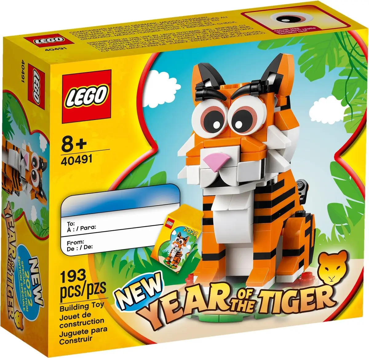 LEGO Seasonal 40491 Year of the Tiger set, image 2