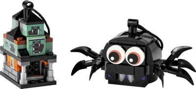 LEGO Seasonal 40493 Spider & Haunted House Pack set