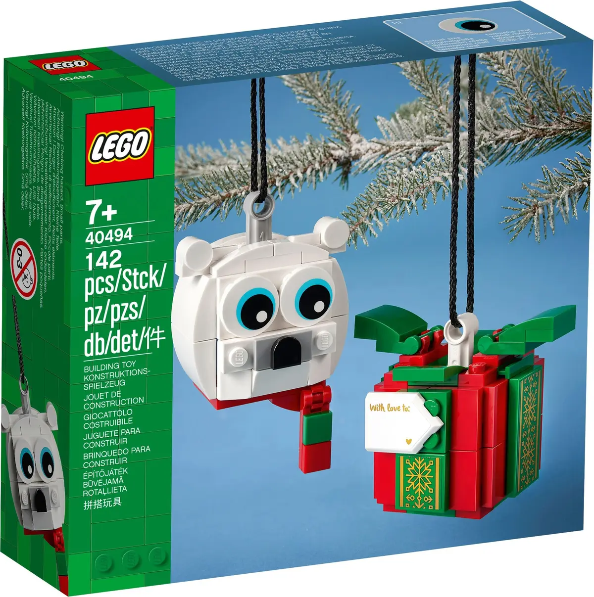 LEGO Seasonal 40494 Polar Bear & Gift Pack set, image 2