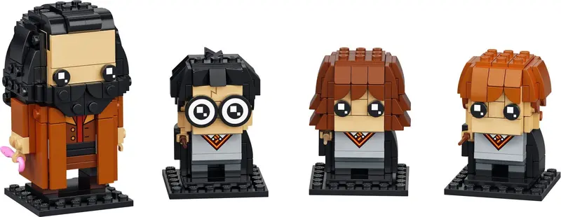 LEGO BrickHeadz 40495 Harry, Hermione, Ron & Hagrid set