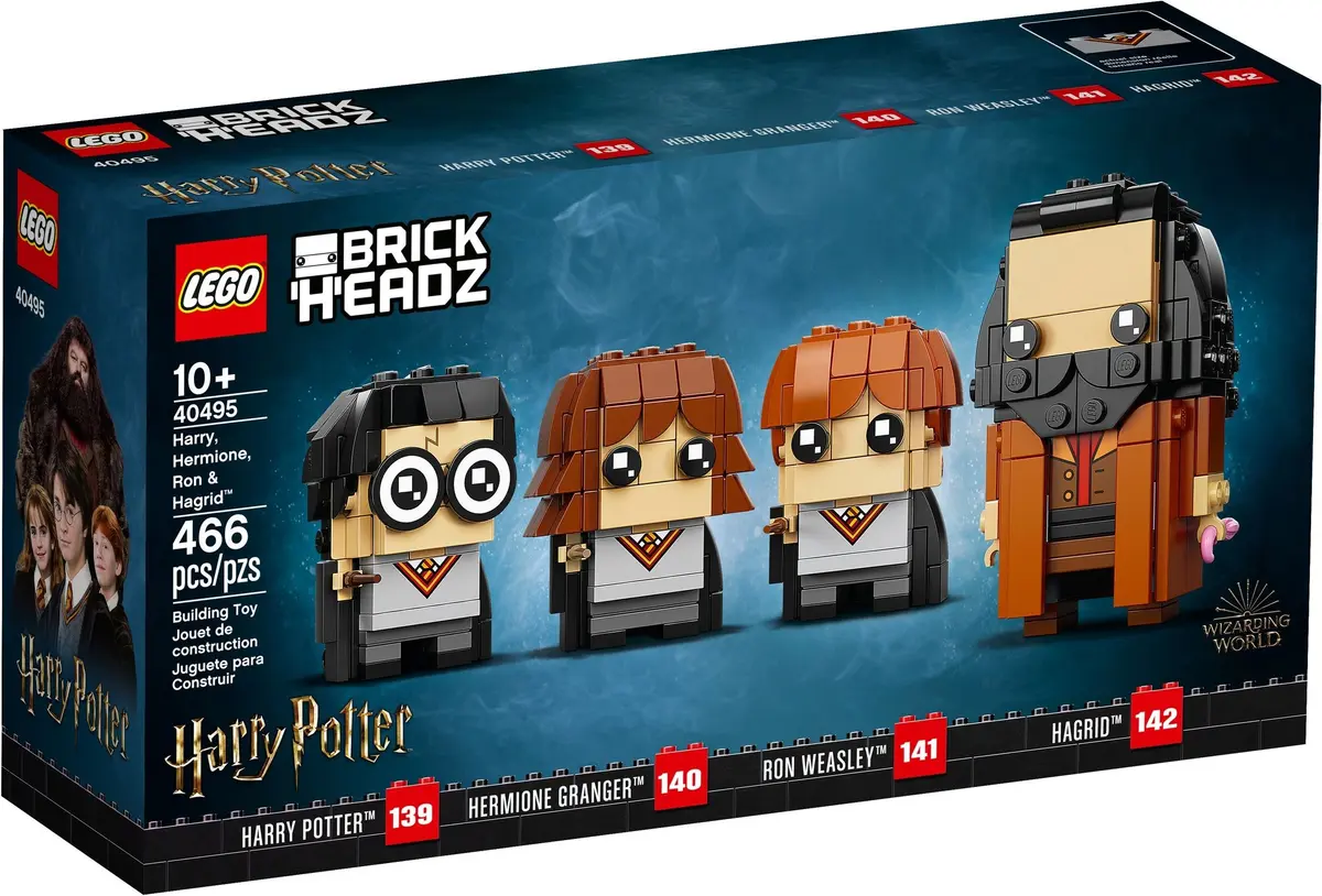 LEGO BrickHeadz 40495 Harry, Hermione, Ron & Hagrid set, image 2
