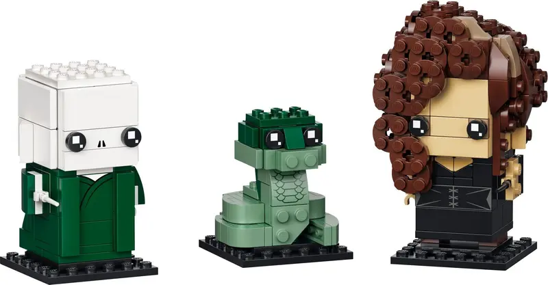 LEGO BrickHeadz 40496 Voldemort, Nagini & Bellatrix set