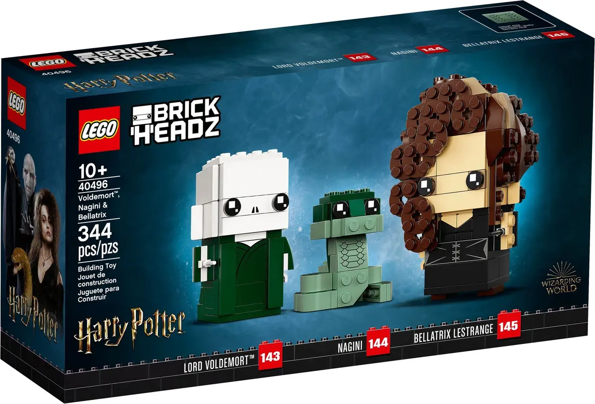 LEGO BrickHeadz 40496 Voldemort, Nagini & Bellatrix set, image 2