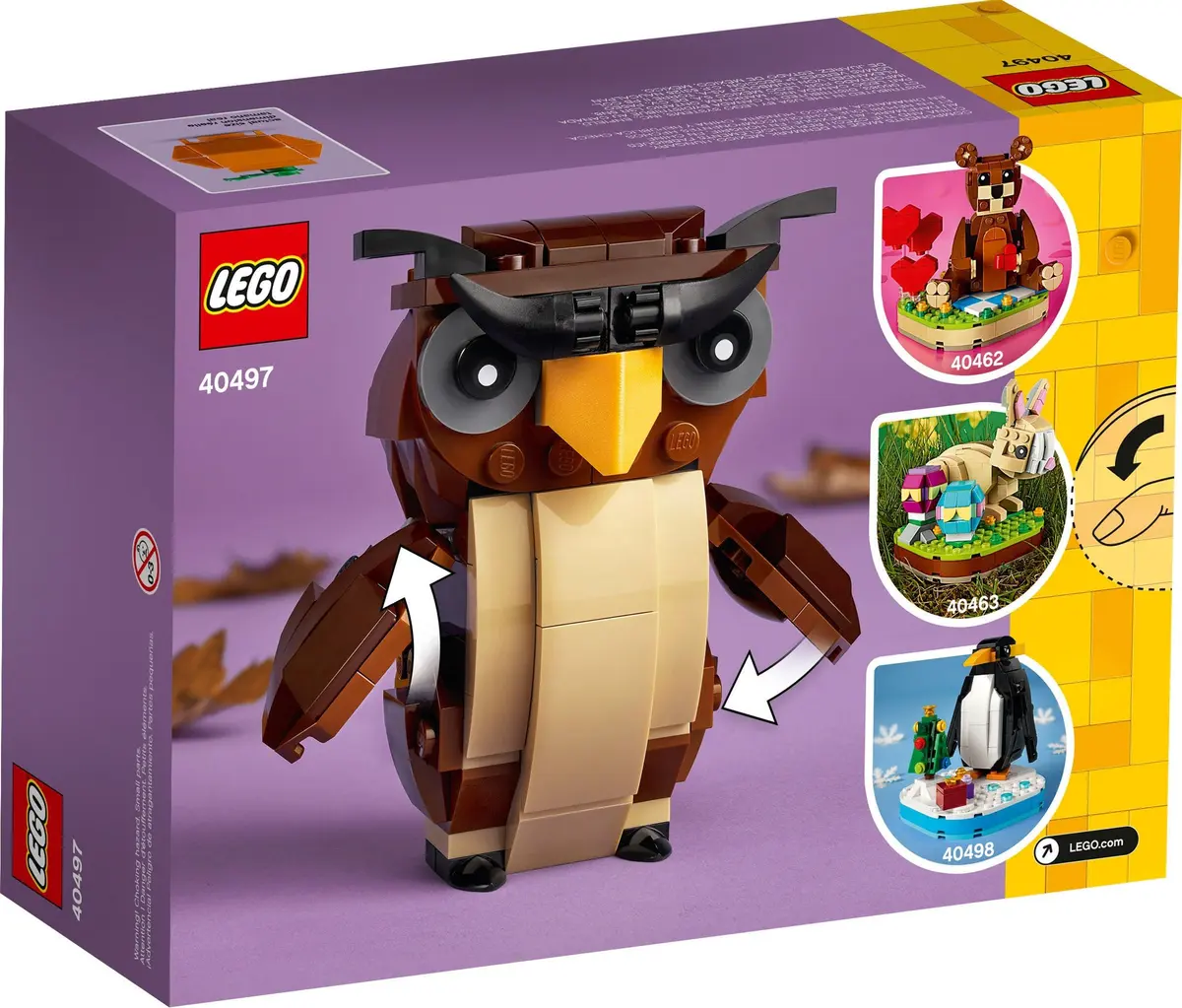 LEGO Seasonal 40497 Halloween Owl set, image 3