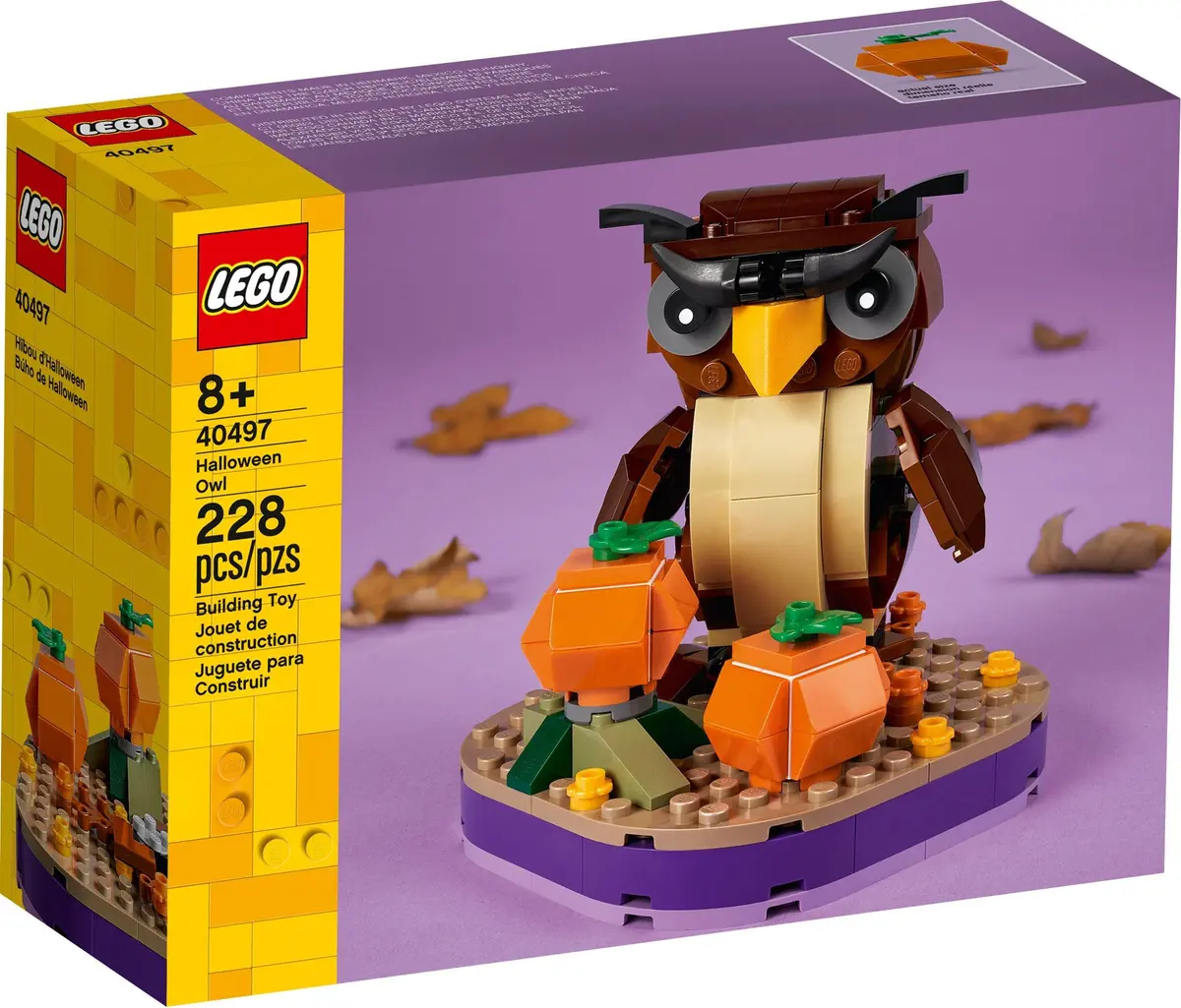 LEGO Seasonal 40497 Halloween Owl set, image 2