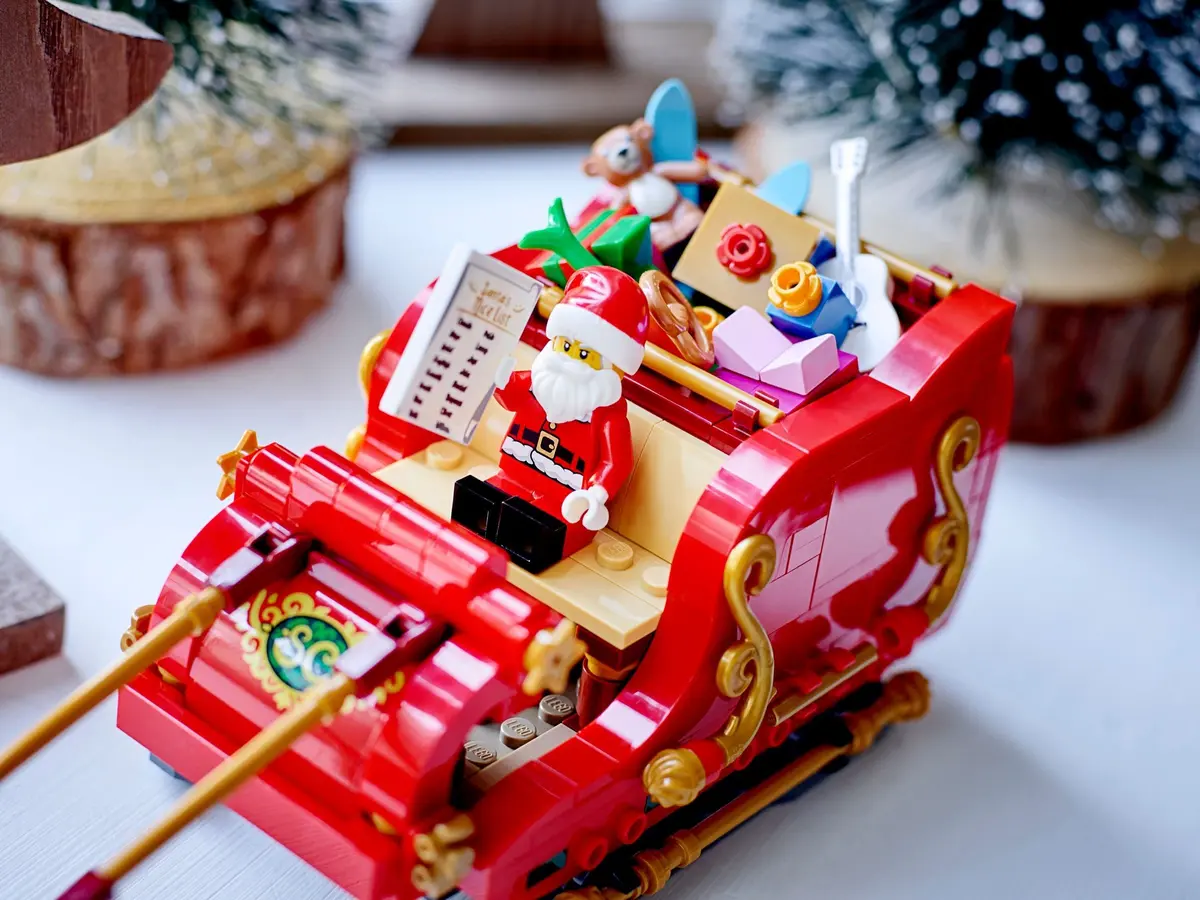 LEGO Seasonal 40499 Santa's Sleigh set, image 6