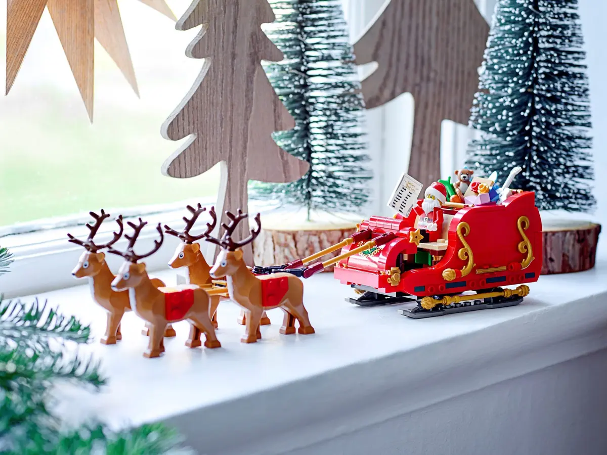 LEGO Seasonal 40499 Santa's Sleigh set, image 4