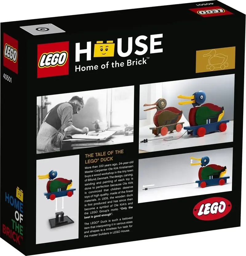 LEGO Promotional 40501 The Wooden Duck set, image 2