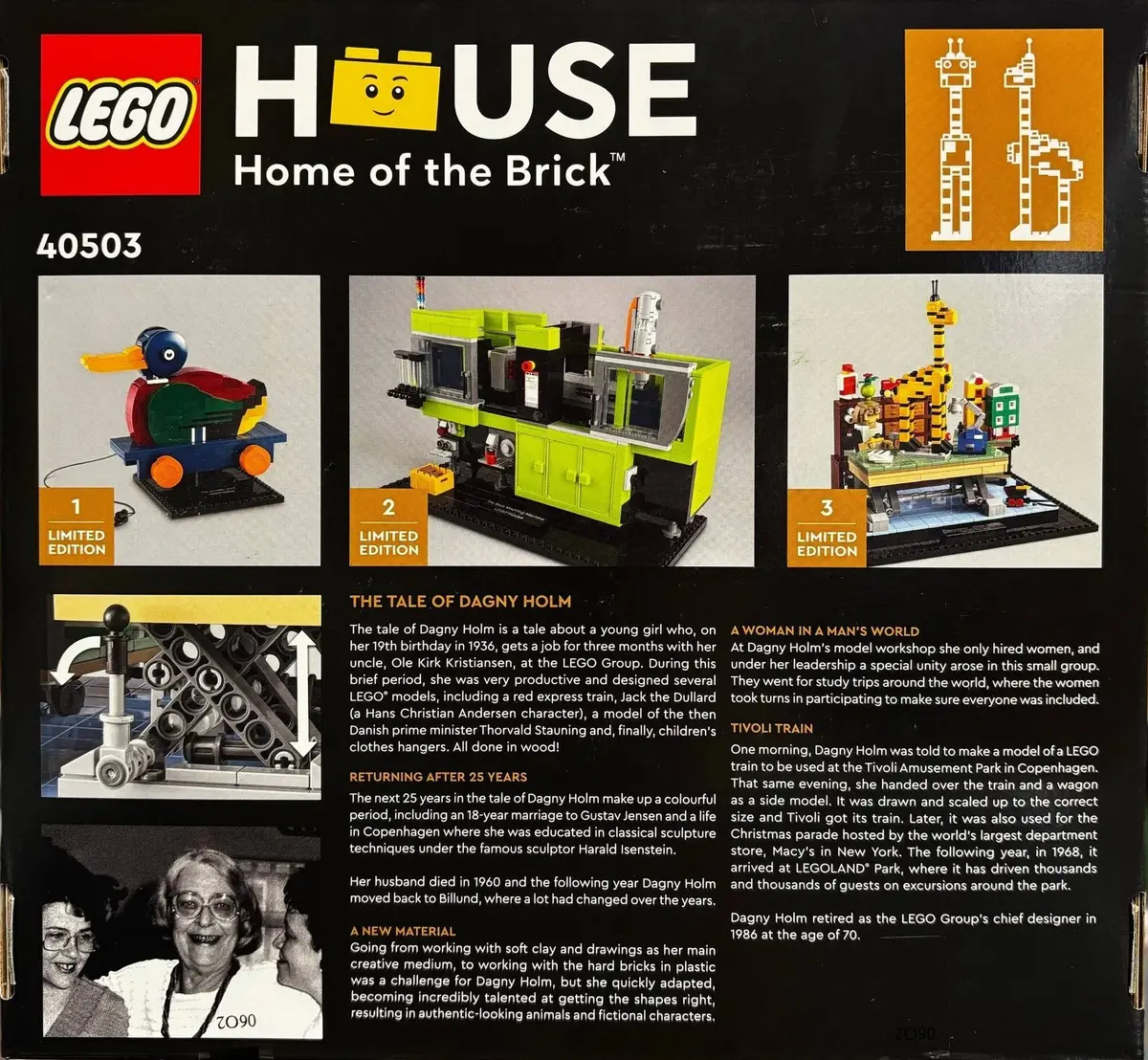 LEGO Promotional 40503 Dagny Holm - Master Builder set, image 2