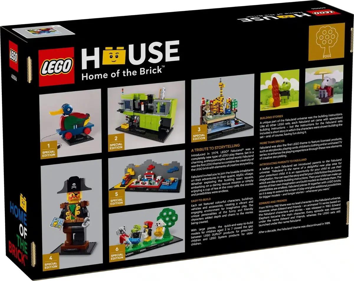 LEGO Promotional 40506 LEGO Fabuland Tribute set, image 3