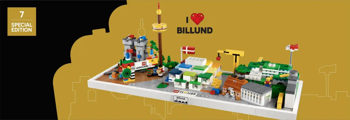 LEGO Promotional 40507 I Love Billund set, image 2