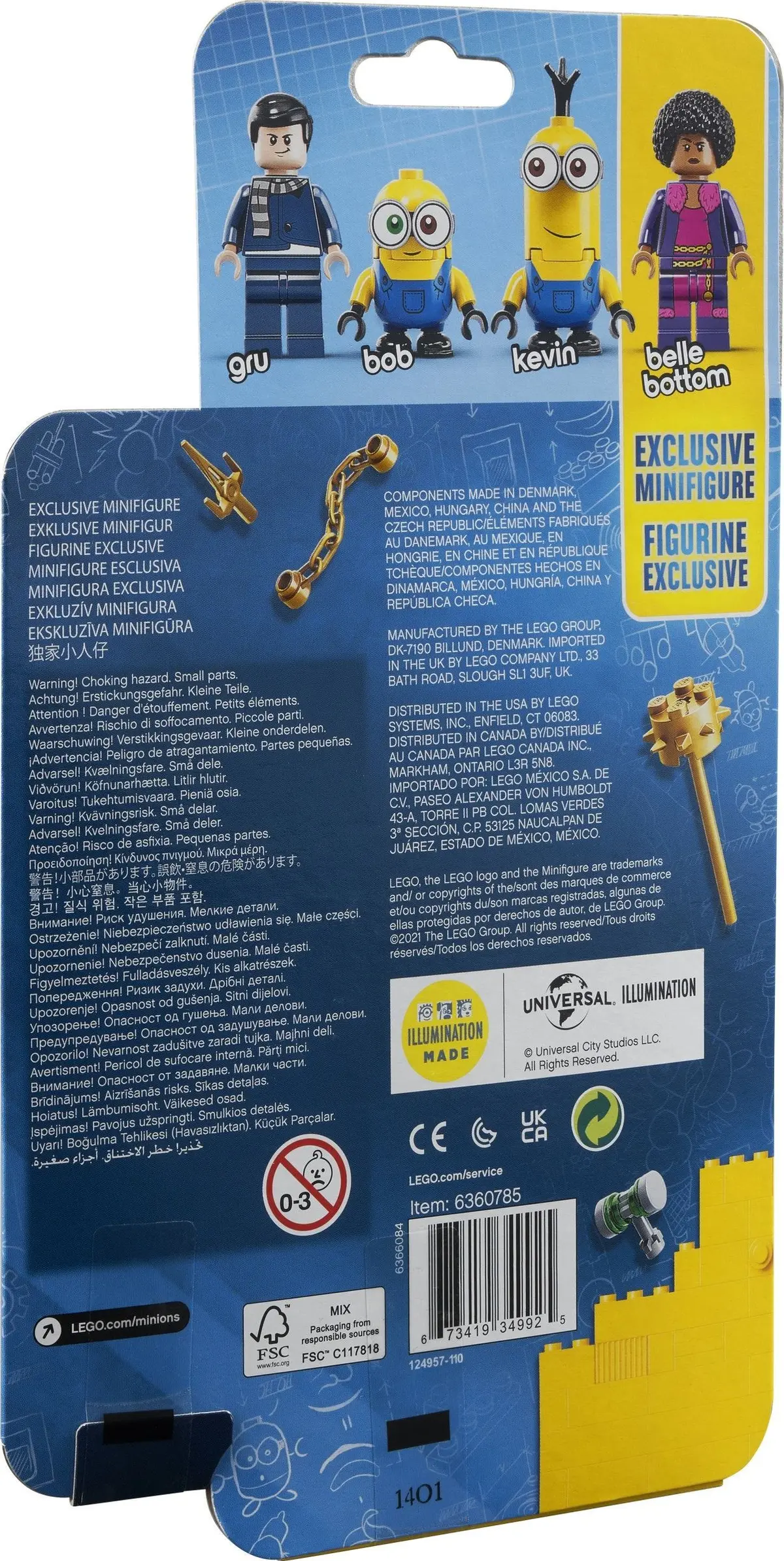 LEGO Despicable Me 40511 Minions Kung Fu Training set, image 3