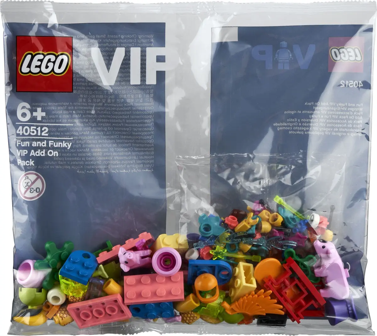 LEGO Miscellaneous 40512 Fun and Funky VIP Add On Pack set, image 2