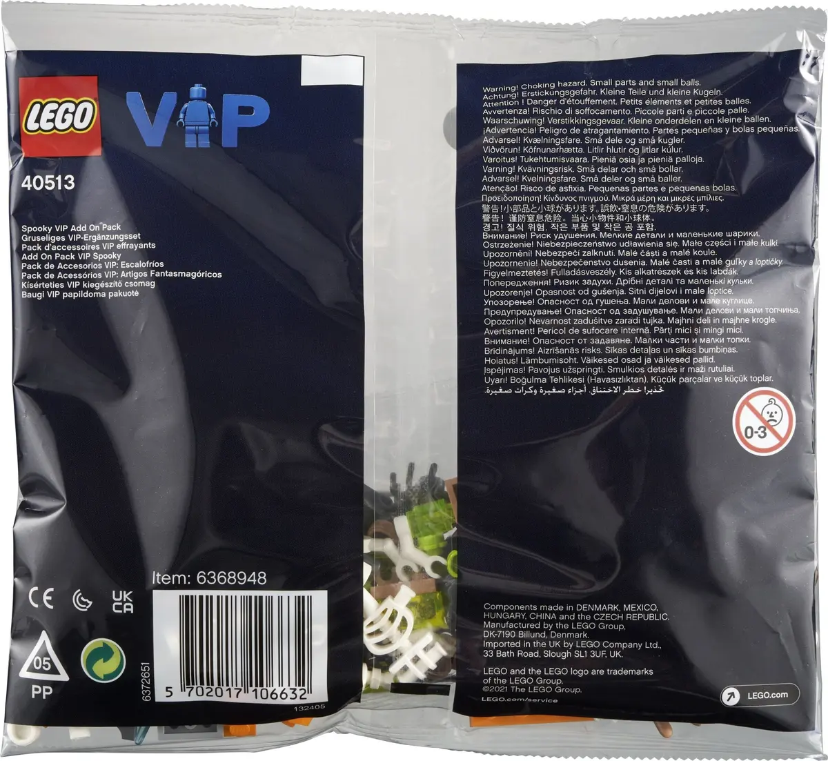 LEGO Miscellaneous 40513 Spooky VIP Add On Pack set, image 3