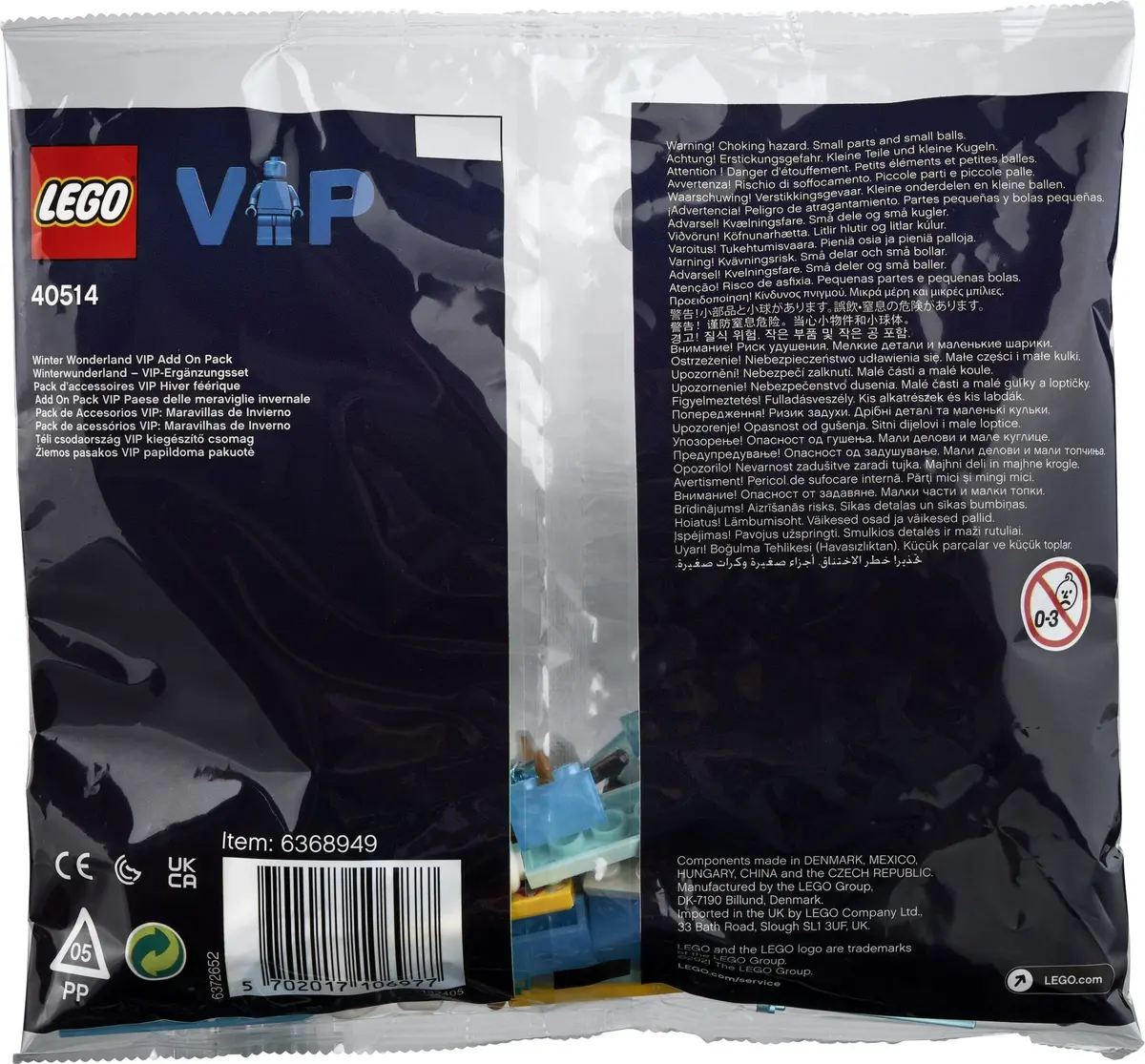 LEGO Miscellaneous 40514 Winter Wonderland VIP Add On Pack set, image 3