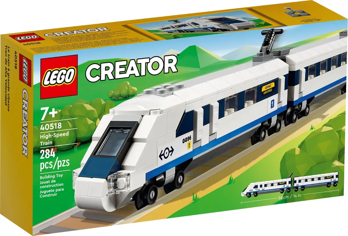 LEGO Creator 40518 High-Speed Train set, image 2