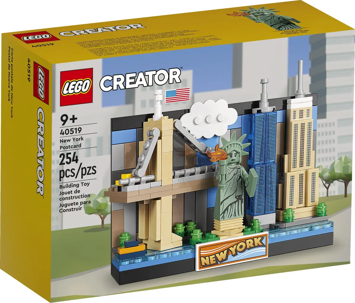 LEGO Creator 40519 New York Postcard set, image 2