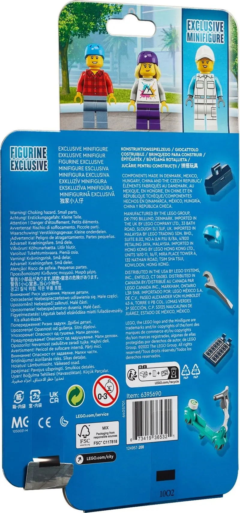 LEGO City 40526 Electric Scooters & Charging Dock set, image 3