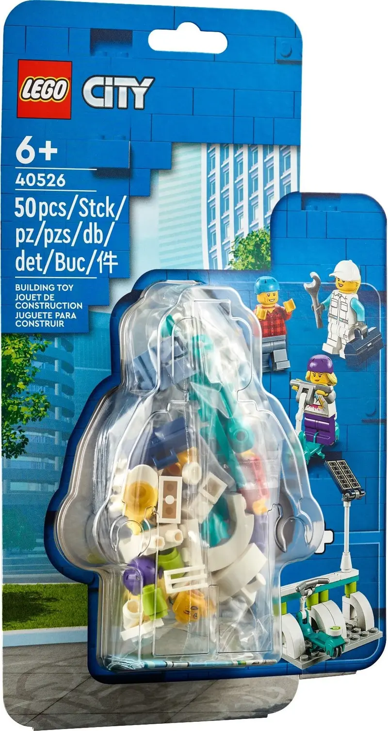 LEGO City 40526 Electric Scooters & Charging Dock set, image 2