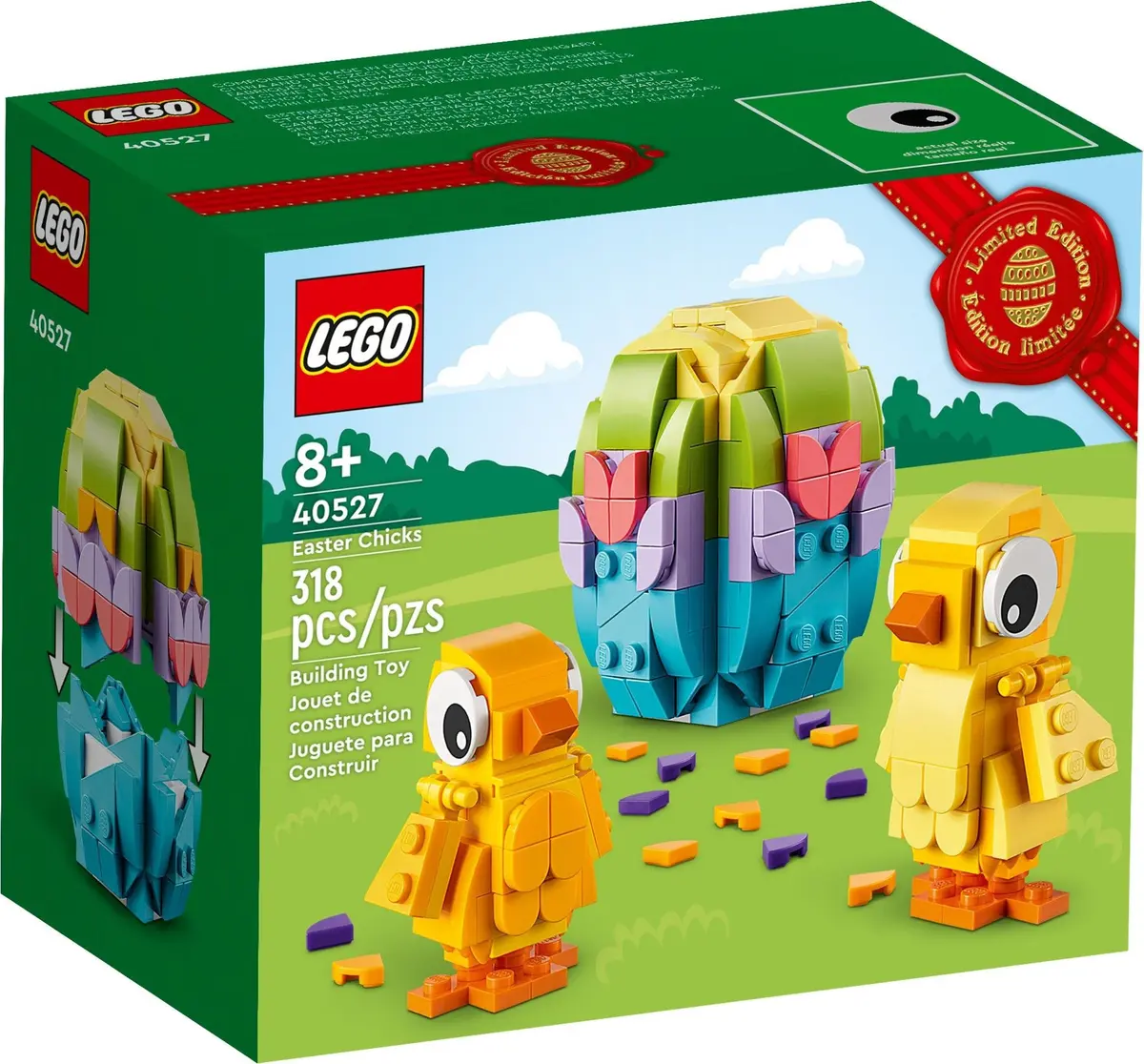 LEGO Seasonal 40527 Easter Chicks set, image 2