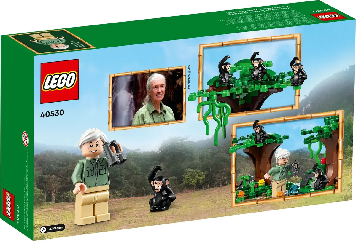 LEGO Promotional 40530 Jane Goodall Tribute set, image 3