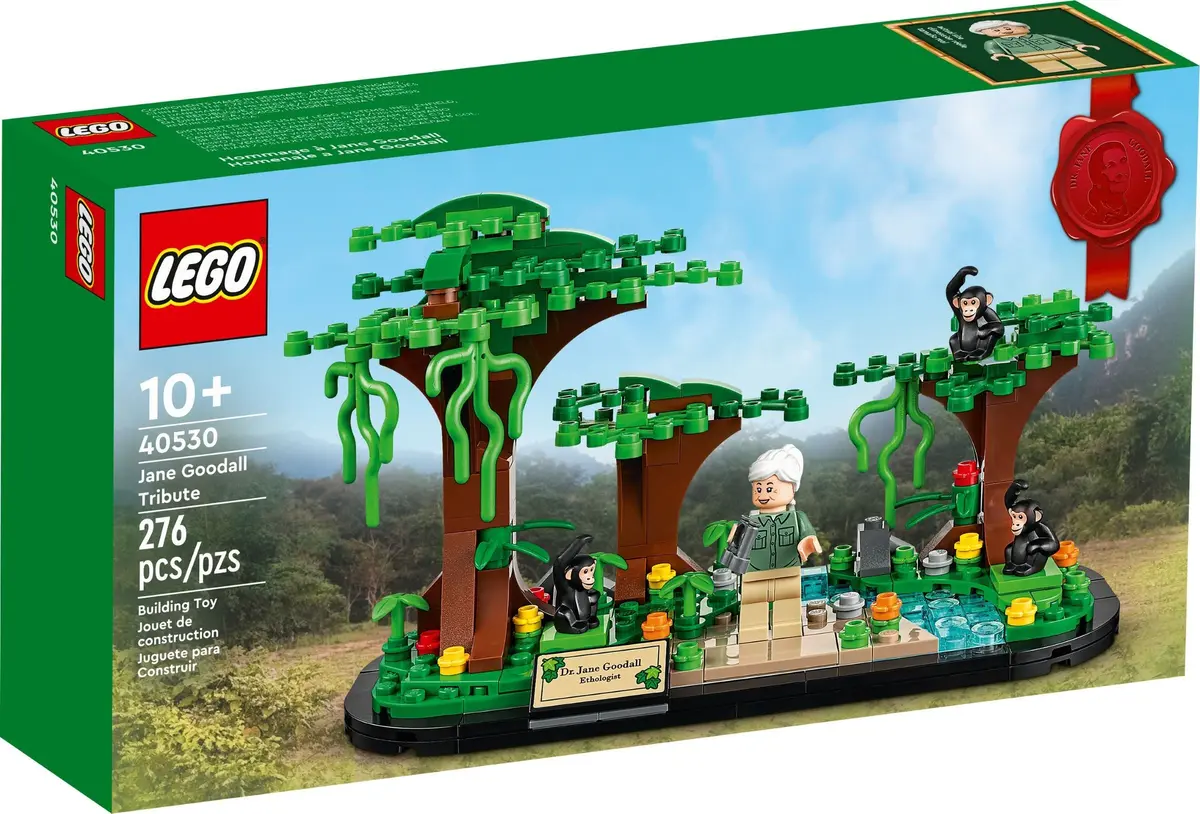 LEGO Promotional 40530 Jane Goodall Tribute set, image 2