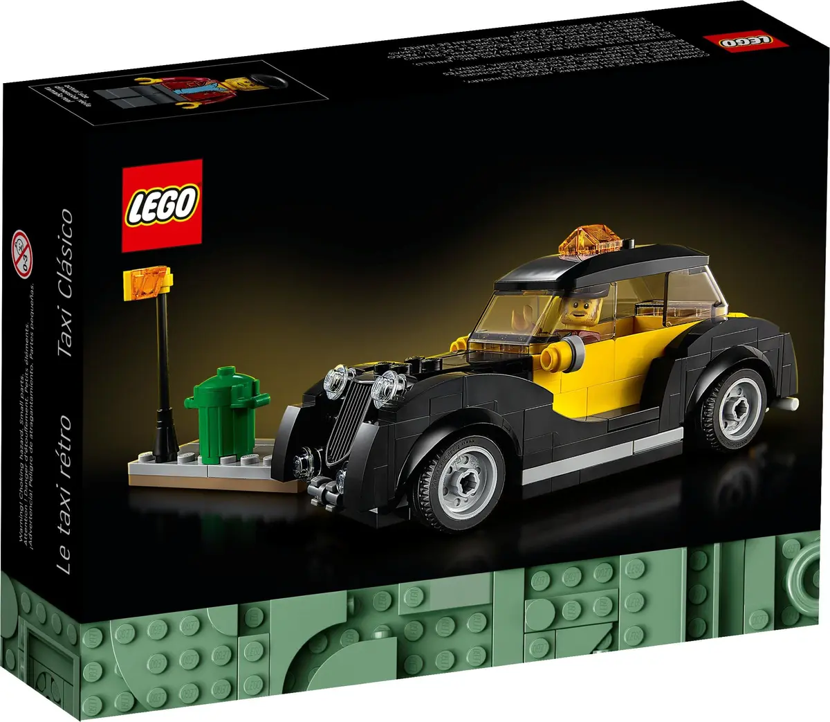 LEGO Icons 40532 Vintage Taxi set, image 3