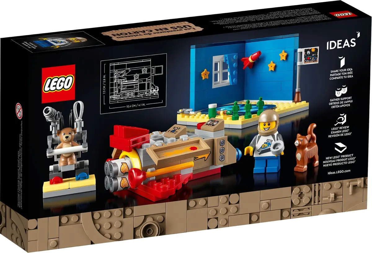 LEGO Ideas 40533 Cosmic Cardboard Adventures set, image 3