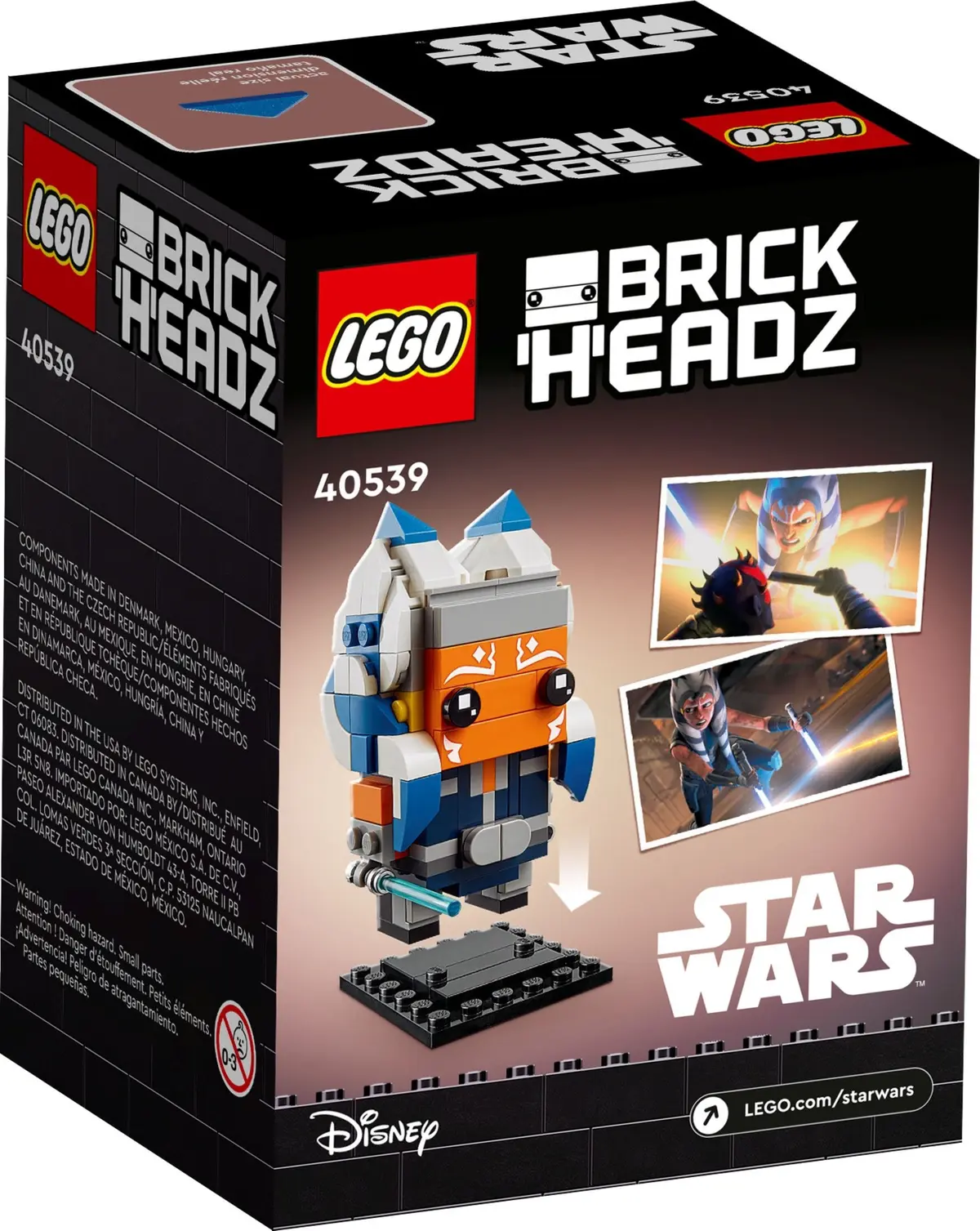 LEGO BrickHeadz 40539 Ahsoka Tano set, image 5
