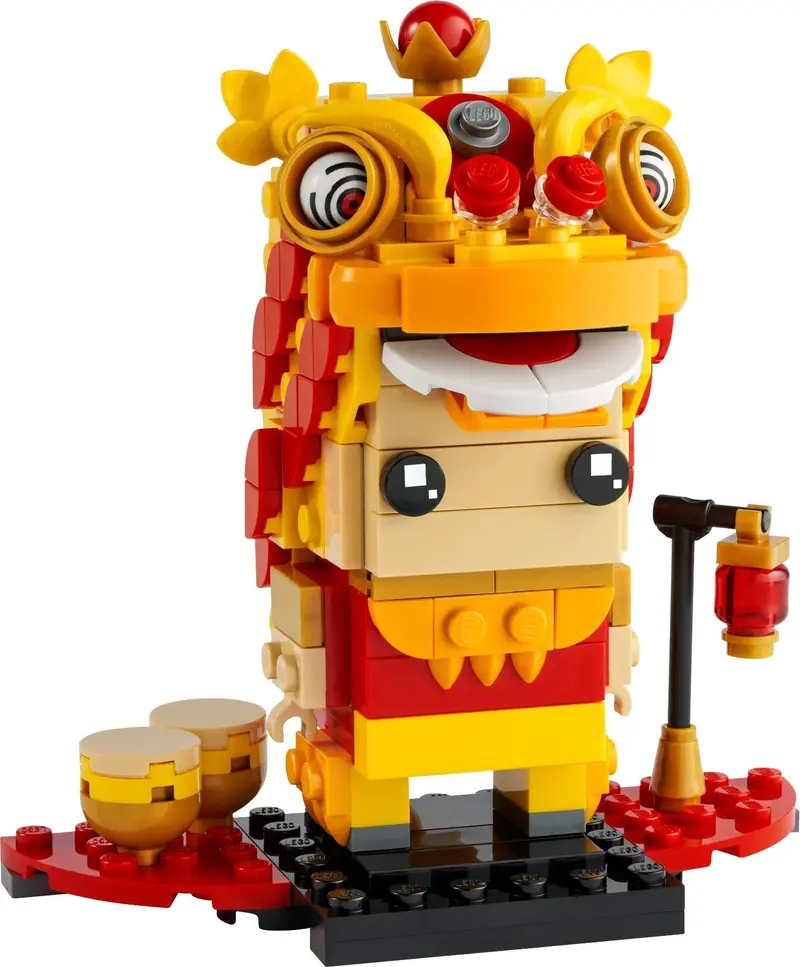 LEGO BrickHeadz 40540 Lion Dance Guy set