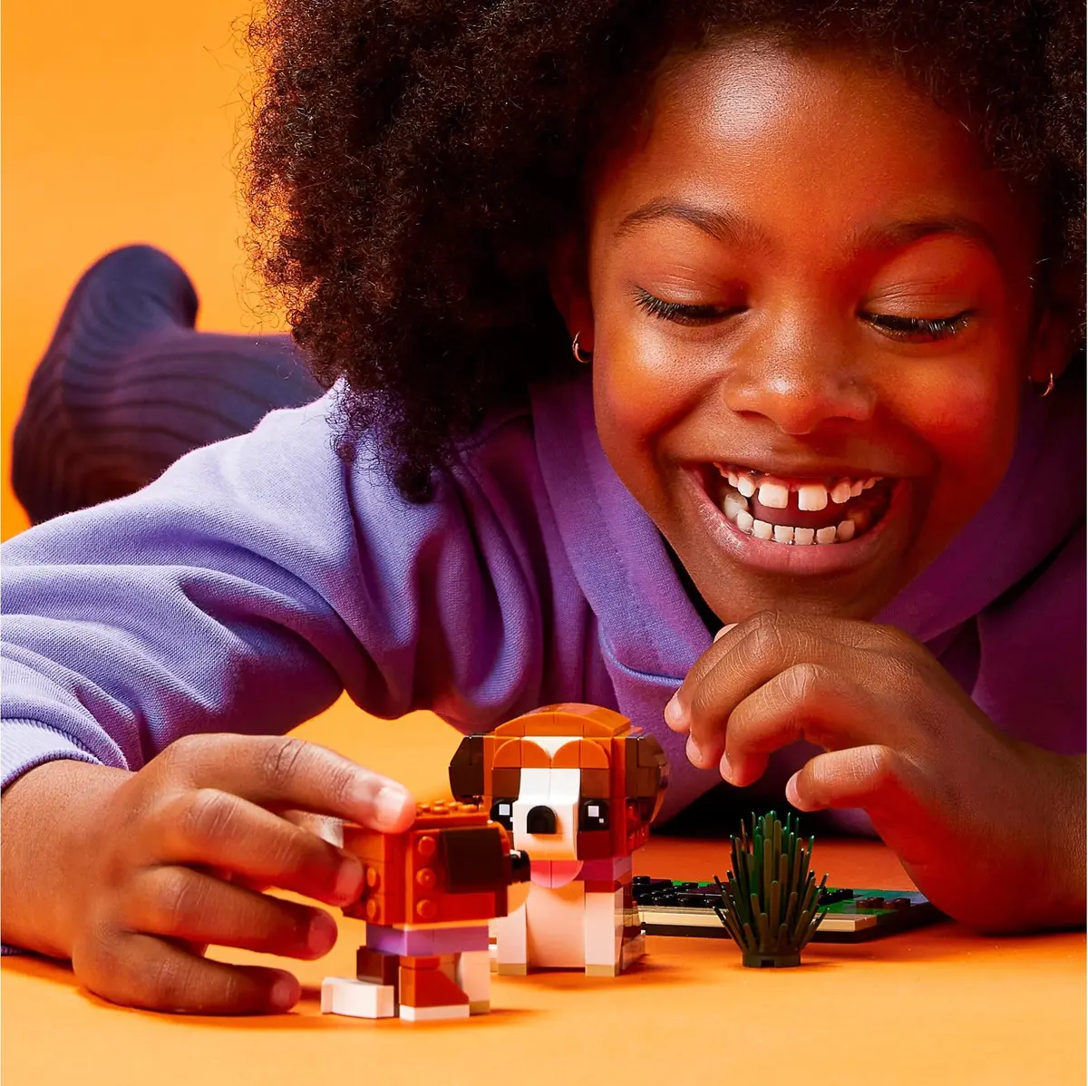 LEGO BrickHeadz 40543 St. Bernard set, image 4
