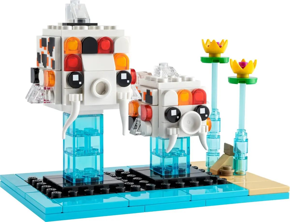 LEGO BrickHeadz 40545 Koi Fish set