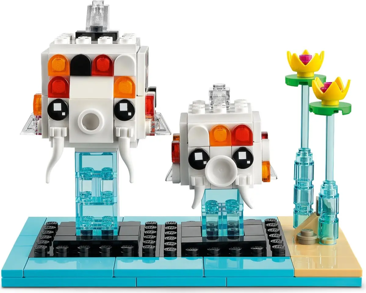 LEGO BrickHeadz 40545 Koi Fish set, image 3