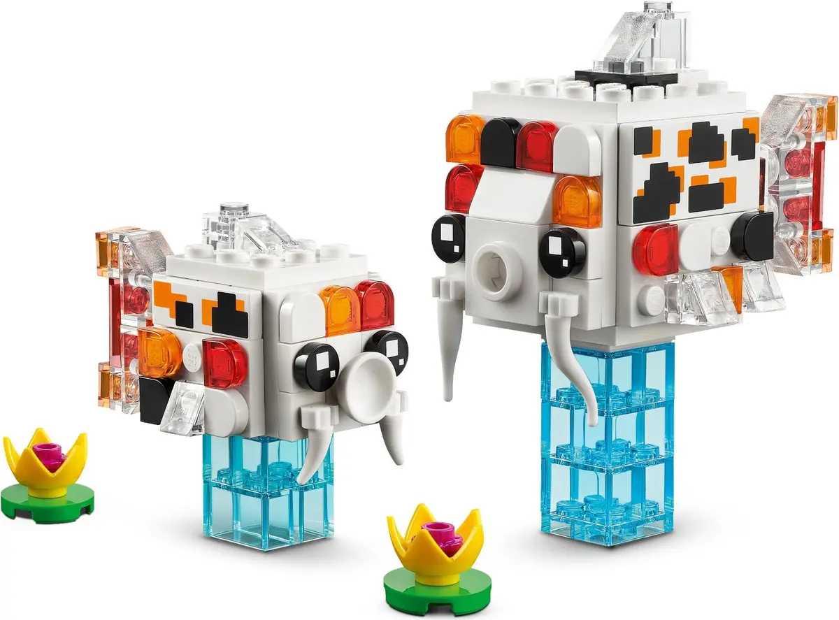 LEGO BrickHeadz 40545 Koi Fish set, image 4