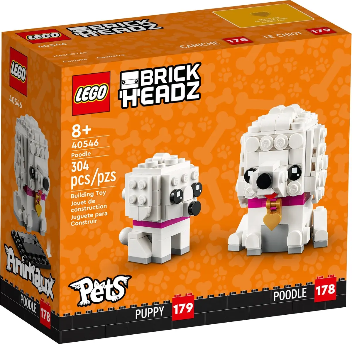 LEGO BrickHeadz 40546 Poodles set, image 2