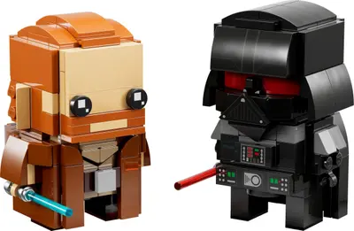 LEGO BrickHeadz 40547 Obi-Wan Kenobi & Darth Vader set