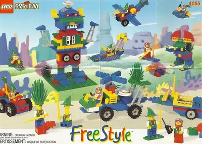 LEGO Freestyle 4055 Value Bucket Medium set