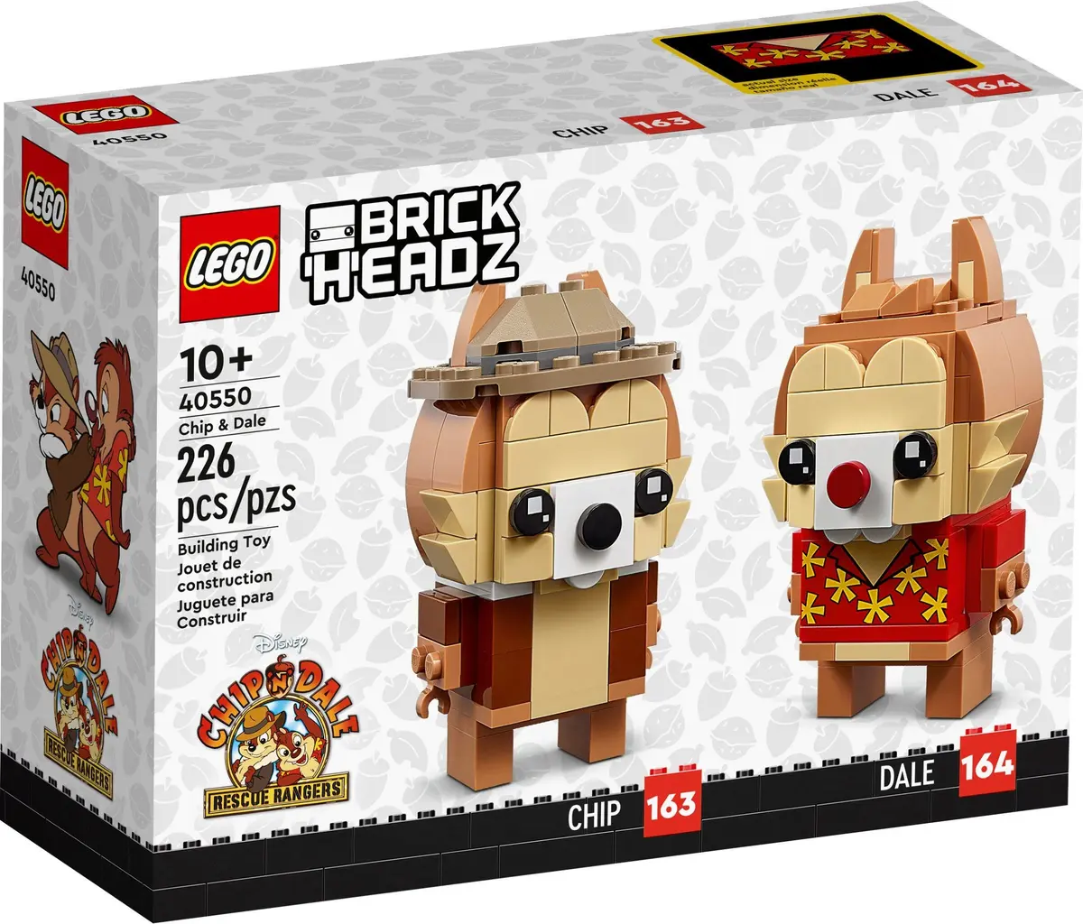LEGO BrickHeadz 40550 Chip & Dale set, image 2