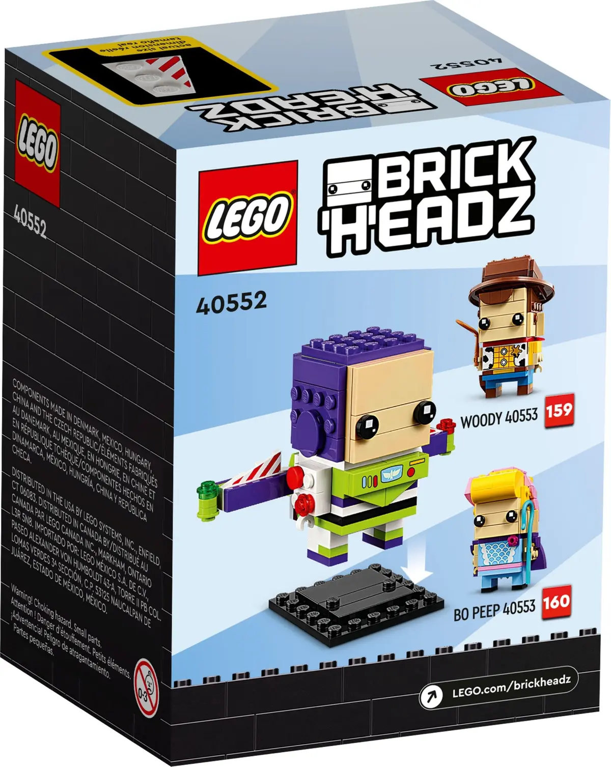 LEGO BrickHeadz 40552 Buzz Lightyear set, image 4