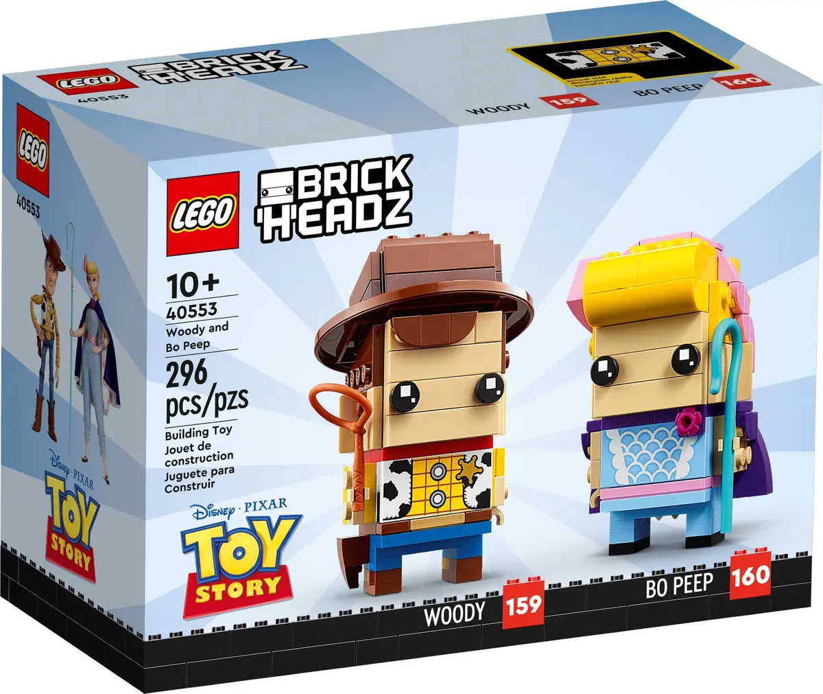 LEGO BrickHeadz 40553 Woody and Bo Peep set, image 2