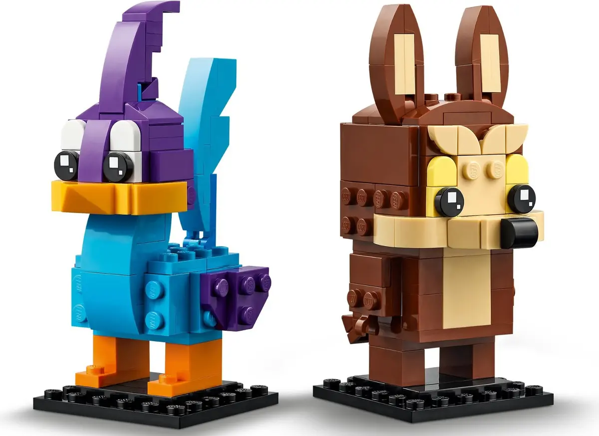 LEGO BrickHeadz 40559 Road Runner & Wile E. Coyote set
