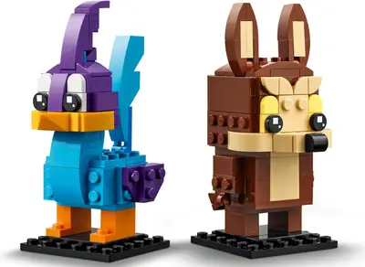 LEGO BrickHeadz 40559 Road Runner & Wile E. Coyote set