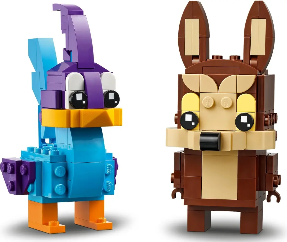 LEGO BrickHeadz 40559 Road Runner & Wile E. Coyote set, image 3