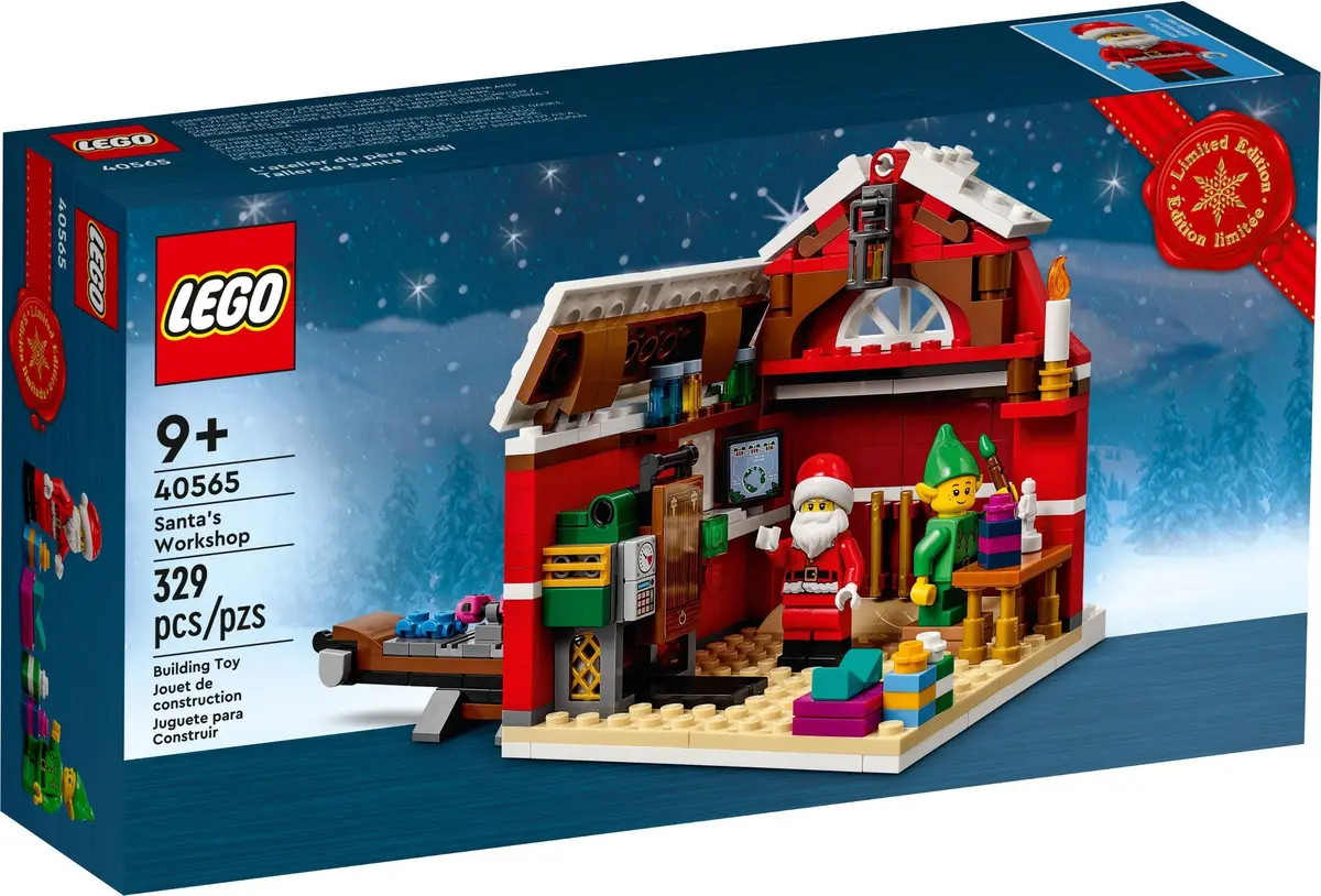 LEGO Seasonal 40565 Santa's Workshop set, image 2